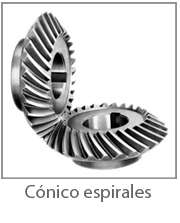 Engranes Cónico espirales