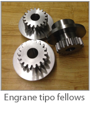 Engranes tipo fellows
