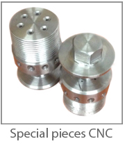 Special pieces CNC